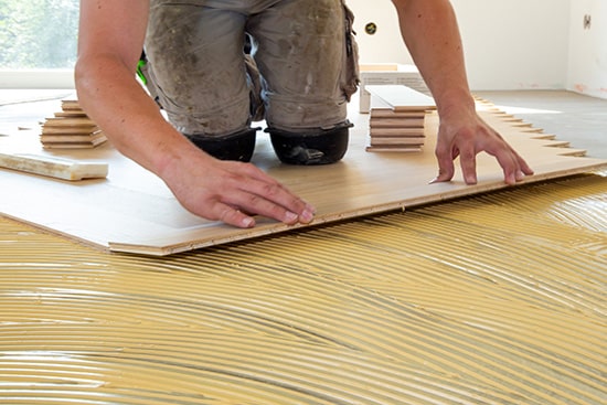 pose de parquet