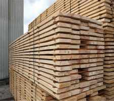 Stack of Kiln Dried Lumber