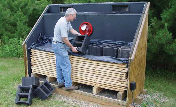 Solar Dried Lumber Moisture Concerns