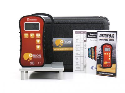 Orion 910 Moisture Meter with Plastic Case and Calibrator Platform