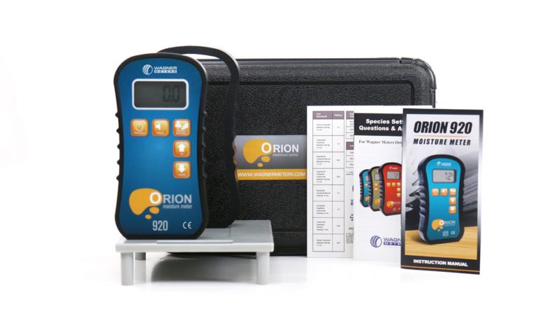 Orion 920 Moisture Meter with Plastic Case and Calibrator Platform
