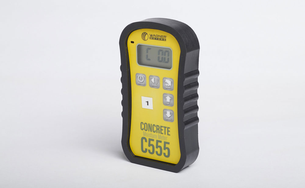 C555 Concrete Moisture Meter Kit Wagner Meters