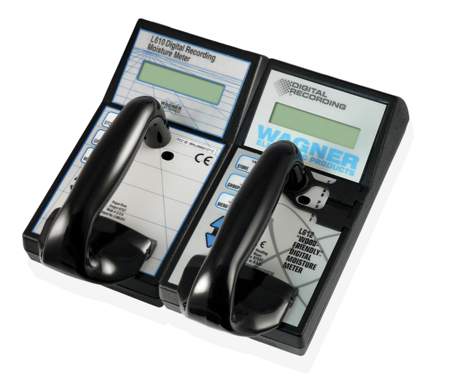 Wagner L610 and L612 digital recording moisture meters